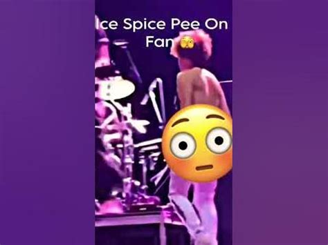 ice spice nude concert|RAPPER ICE SPICE PISSES ON FAN LIVE ON STAGE!